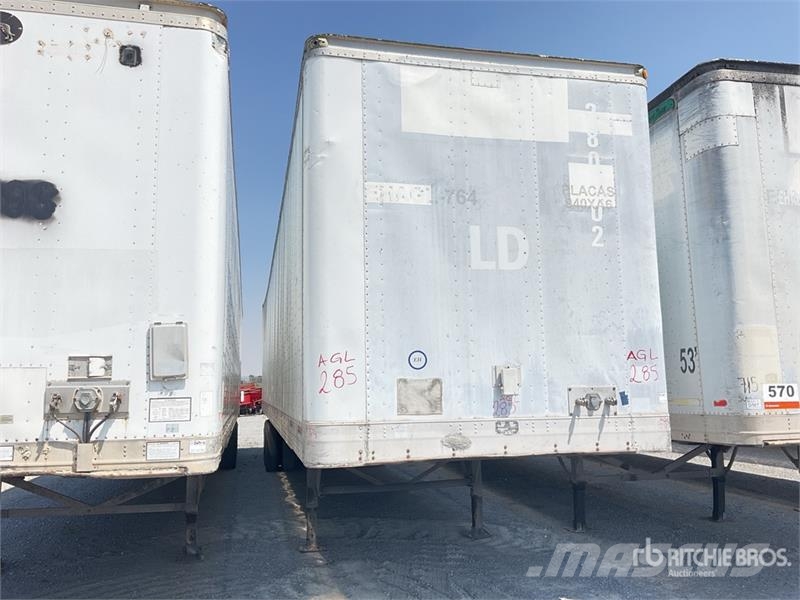 Trailmobile 47 ft x 102 in T/A Caja Seca / Van Trailer Box body trailers