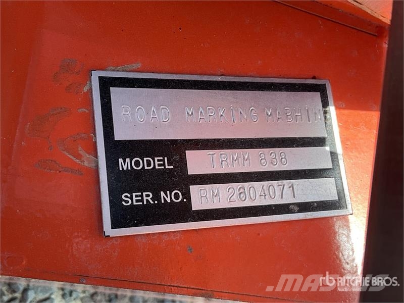 TRMM838 Walk-Behind Marcadora Termoplastica (Sin U Ostale komponente za građevinarstvo