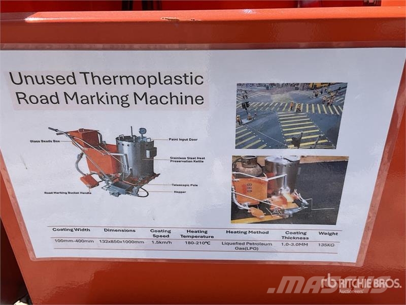 TRMM838 Walk-Behind Marcadora Termoplastica (Sin U Ostale komponente za građevinarstvo