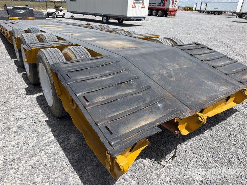  Tyrsa 60 ton Tri/A Cama Baja / Lowboy Trailer Tieflader