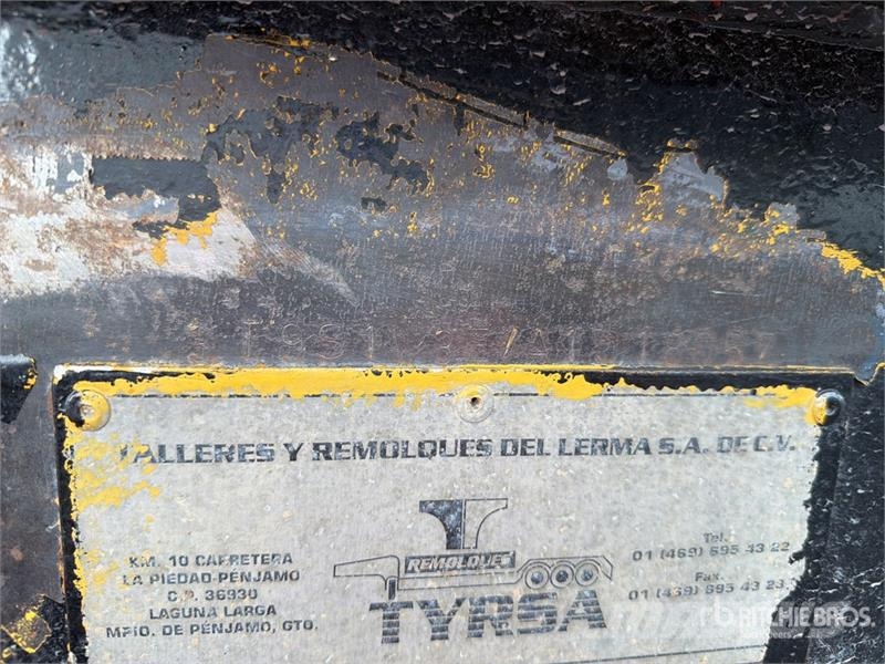Tyrsa 60 ton Tri/A Cama Baja / Lowboy Trailer 로우 로더