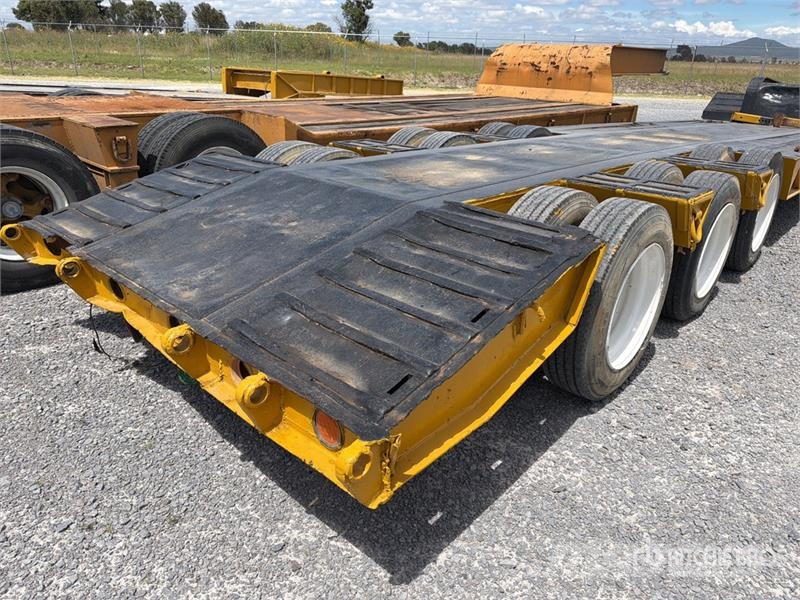  Tyrsa 60 ton Tri/A Cama Baja / Lowboy Trailer Tieflader