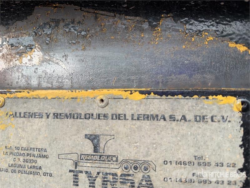 Tyrsa 60 ton Tri/A Cama Baja / Lowboy Trailer 로우 로더