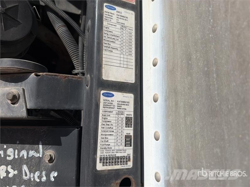 Utility 53 ft x 102 in T/A Caja Seca / Refrigerated Traile Frysetrailer Semi