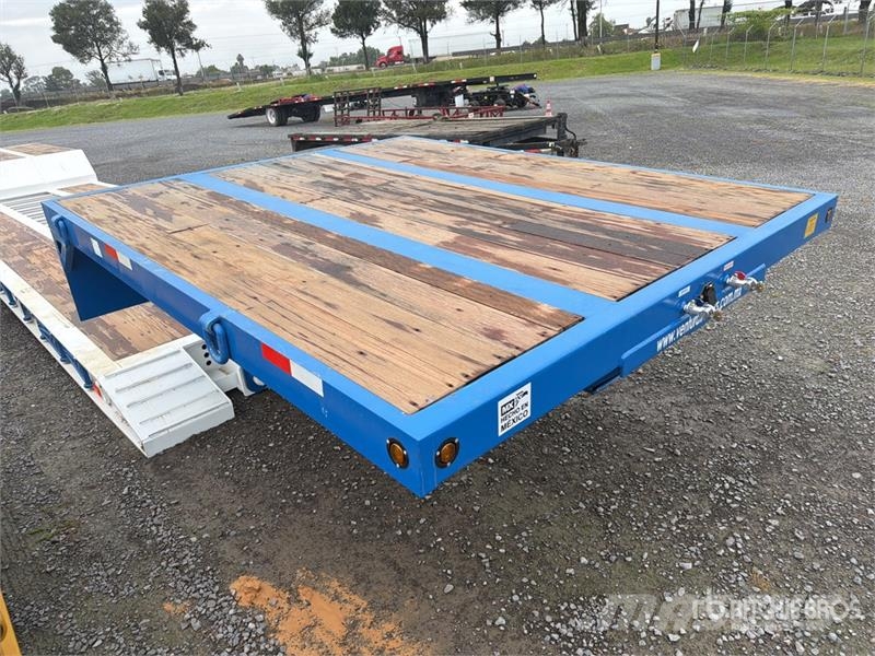 Ventura 60 ton Tri/A Removable Gooseneck Cama Baja (Sin Us Низькорамні причепи