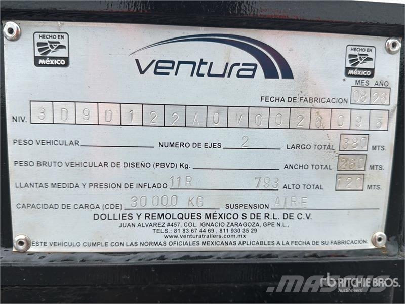 Ventura T/A Dolly (Sin Usar) / Dolly (Unused) Kolica