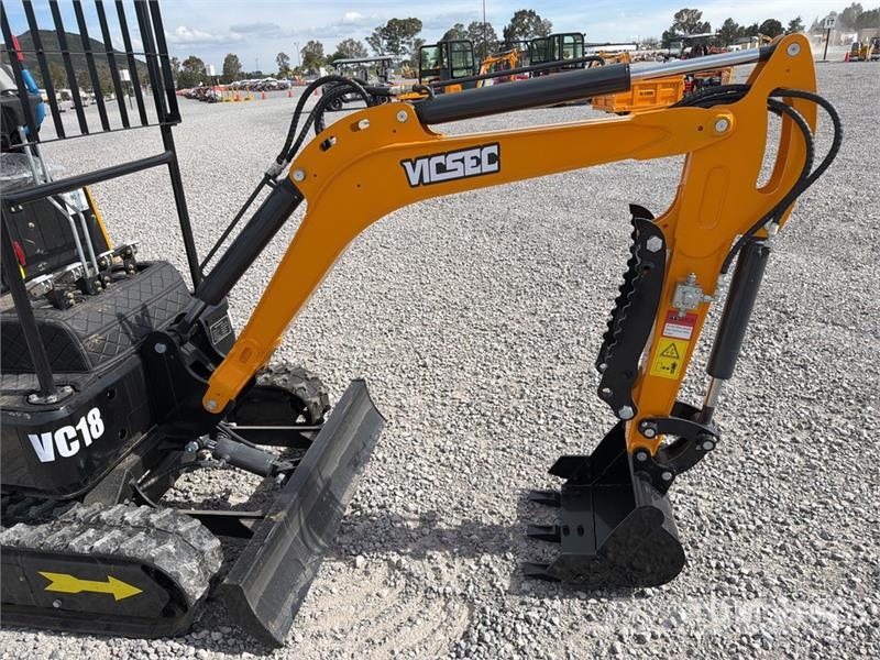 Vicsec 18Y Miniexcavadora (Sin Usar) / Mini Excavator (Un Mini ekskavatörler, 7 tona dek