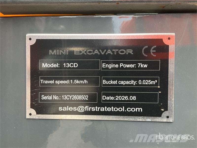 Vicsec VC13CD Miniexcavadora (Sin Usar) / Mini Excavator Miniekskavaatorid < 7 t