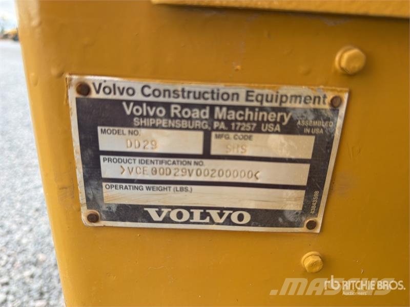 Volvo DD29 Valjci sa duplim bubnjem
