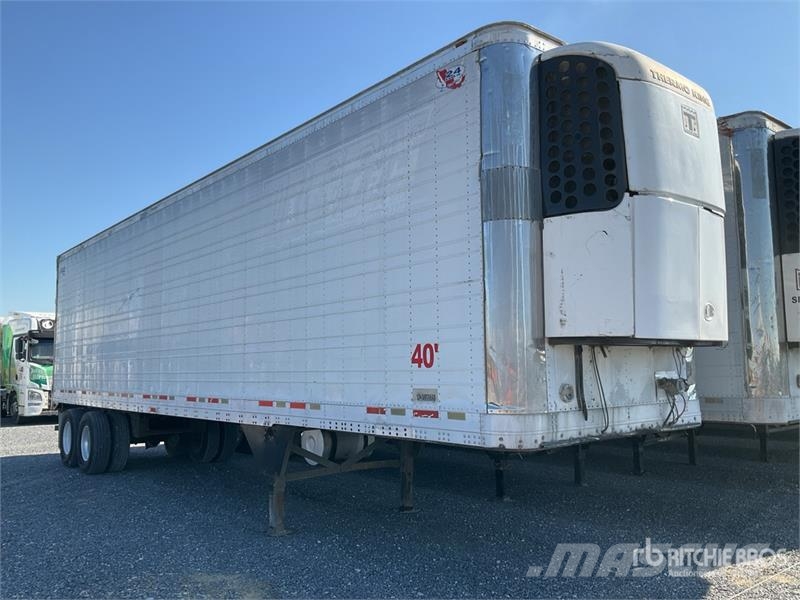 Wabash 40 ft x 102 in T/A Caja Refrigerada / Refrigerated Напівпричепи-рефрижератори