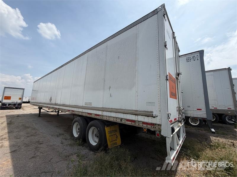 Wabash 53 ft Caja Seca / Van Trailer Sanduk prikolice