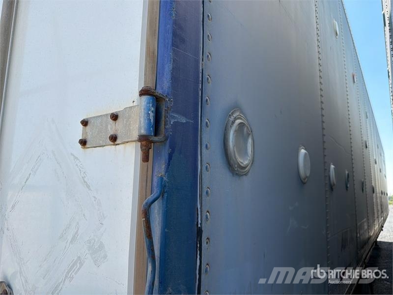 Wabash 53 ft x 102 in T/A Caja Seca / Van Trailer مقطورات ذات هيكل صندوقي