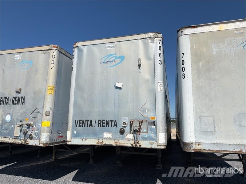 Wabash 53 ft x 102 in T/A Caja Seca / Van Trailer مقطورات ذات هيكل صندوقي