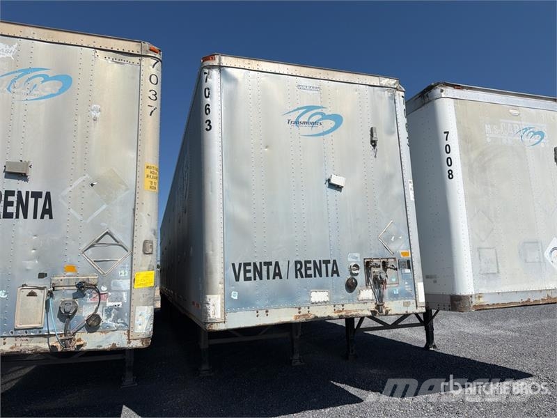 Wabash 53 ft x 102 in T/A Caja Seca / Van Trailer مقطورات ذات هيكل صندوقي