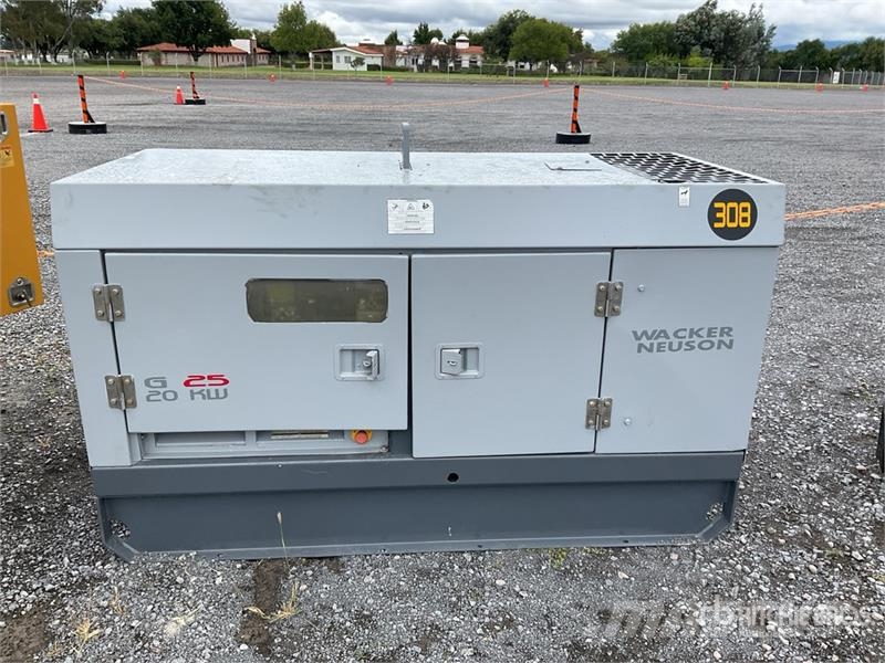 Wacker Neuson G-25 19.5 kW Skid-Mounted Planta de Luz / Generato Diesel Generatoren