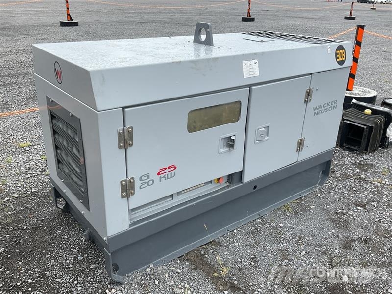 Wacker Neuson G-25 19.5 kW Skid-Mounted Planta de Luz / Generato Diesel Generatoren