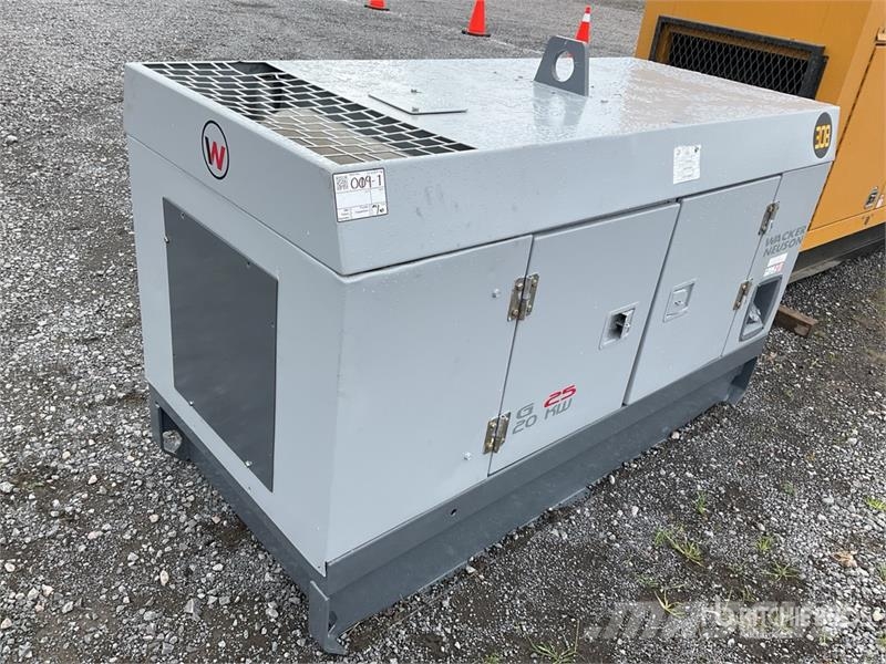 Wacker Neuson G-25 19.5 kW Skid-Mounted Planta de Luz / Generato Diesel Generatoren