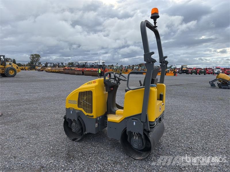 Wacker Neuson RD16 Rodillo Doble / Double Drum Roller Ikerdobos hengerek