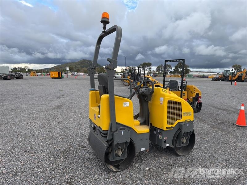 Wacker Neuson RD16 Rodillo Doble / Double Drum Roller Ikerdobos hengerek