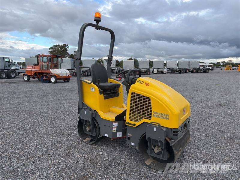 Wacker Neuson RD16 Rodillo Doble / Double Drum Roller Ikerdobos hengerek