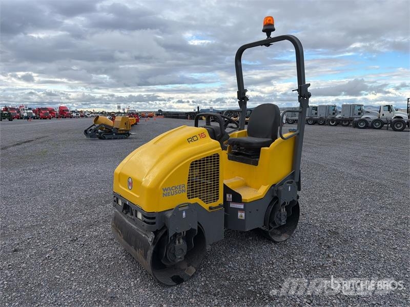 Wacker Neuson RD16 Rodillo Doble / Double Drum Roller Ikerdobos hengerek