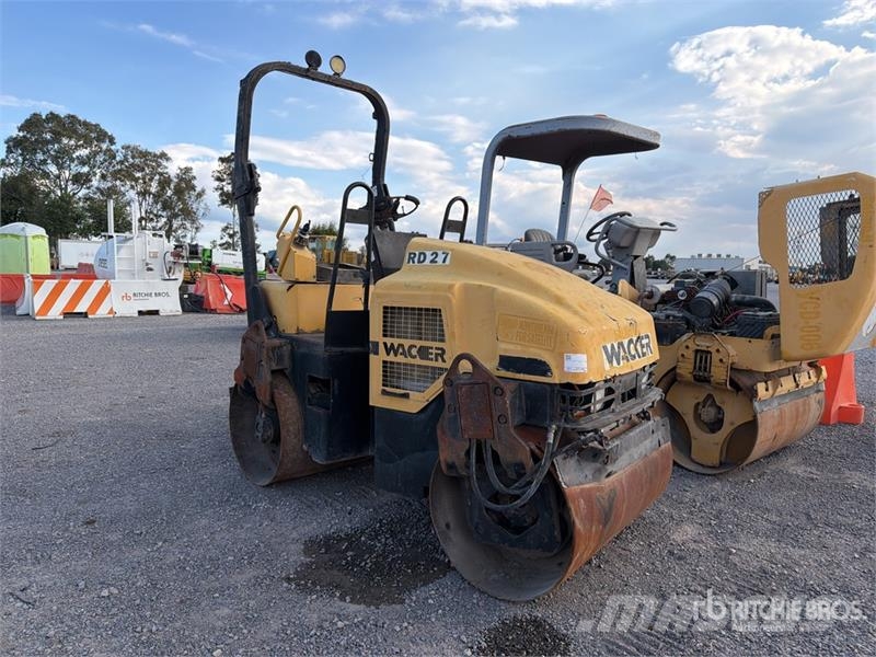 Wacker RD27-120 Rodillos de doble tambor