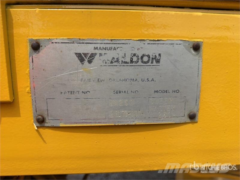 WALDON SM250 Balayeuse / Autolaveuse
