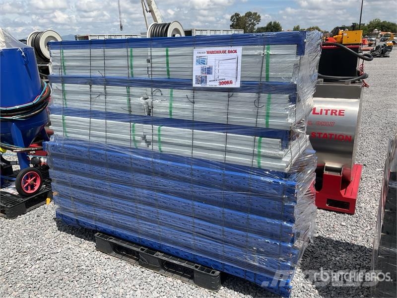 WRB 300 Qty of Warehouse Rack Shelving (Unused) Otros componentes
