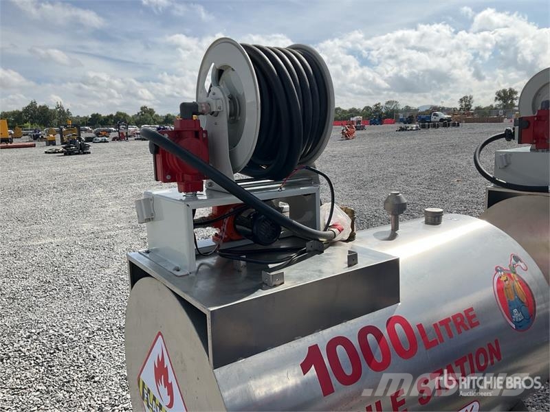 Yuni D1000DC 1000 L Skid Mounted Steel Diesel 1000 Lite Fuel and additive tanks