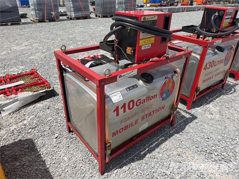 Yuni D430DC 400 L Skid Mounted Stainless Steel Diesel T صهاريج الوقود والصهاريج الإضافية