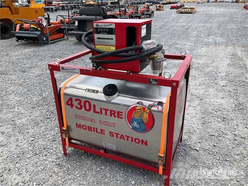 Yuni D430DC 430 L Skid Mounted Stainless Steel Diesel T صهاريج الوقود والصهاريج الإضافية