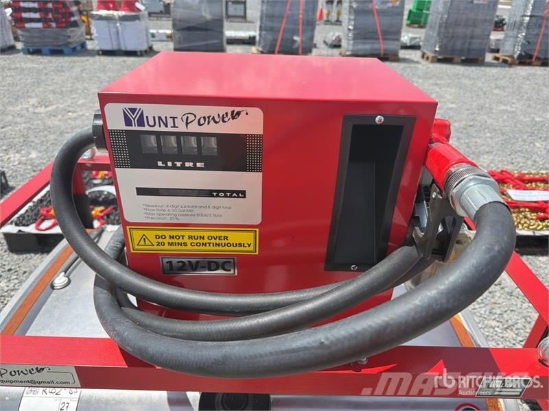 Yuni D430DC 430 L Skid Mounted Stainless Steel Diesel 4 Fuel and additive tanks