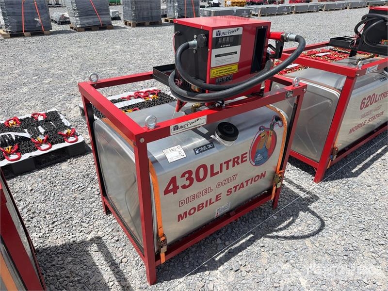 Yuni D430DC 430 L Skid Mounted Stainless Steel Diesel 4 Fuel and additive tanks