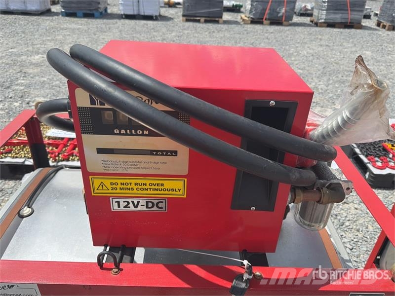 Yuni D430DC Skid Mounted Stainless Steel Diesel 110 Gal Fuel and additive tanks