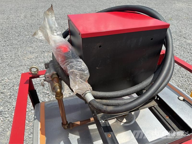 Yuni D430DC Skid Mounted Stainless Steel Diesel 110 Gal Fuel and additive tanks