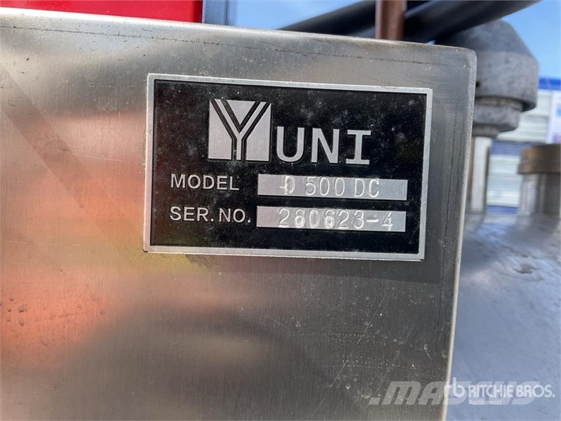Yuni D500DC 500 L Skid Mounted Steel Diesel 500 Liter w Fuel and additive tanks