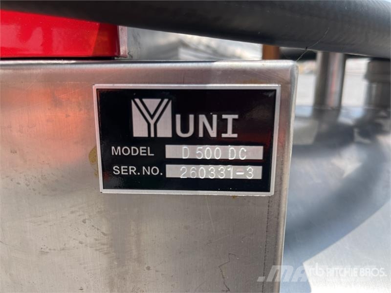 Yuni D500DC 500 L Skid Mounted Stainless Steel Diesel T Depósitos de combustible y aditivos