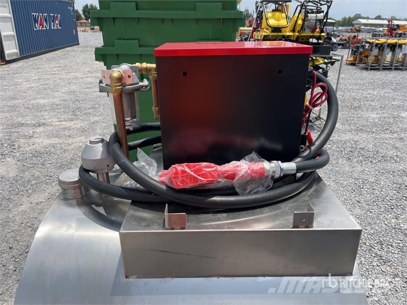 Yuni D500DC 500 L Skid Mounted Stainless Steel Diesel T Depósitos de combustible y aditivos