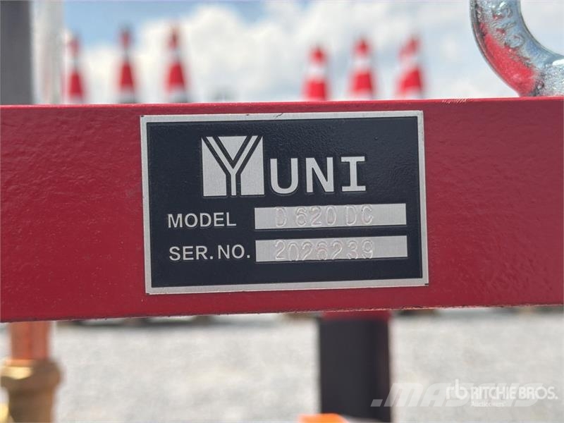 Yuni D620DC 160 gal Skid Mounted Stainless Steel Diesel Fuel and additive tanks