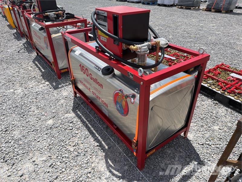Yuni D620DC 160 gal Skid Mounted Stainless Steel Diesel Fuel and additive tanks