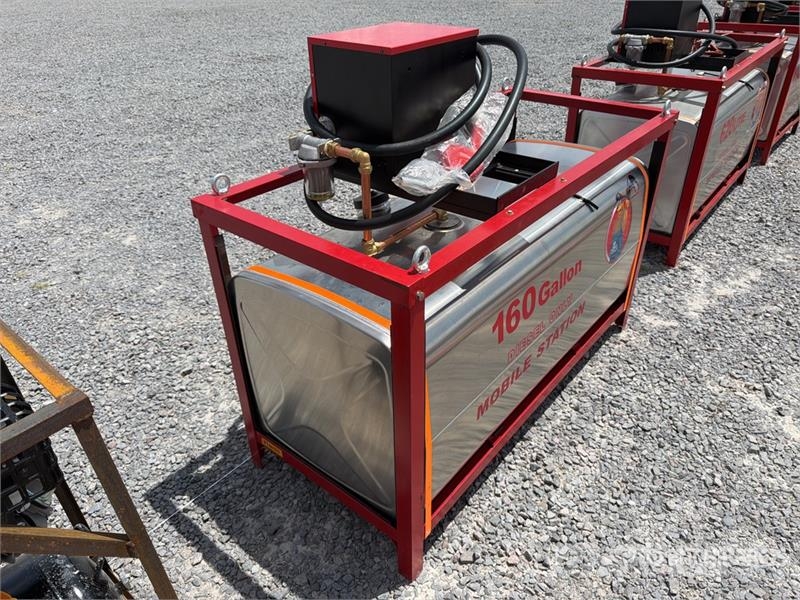 Yuni D620DC 600 L Skid Mounted Stainless Steel Diesel T صهاريج الوقود والصهاريج الإضافية