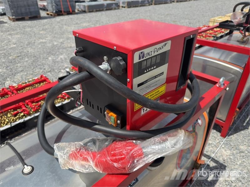 Yuni D620DC 620 L Skid Mounted Stainless Steel Diesel 6 Fuel and additive tanks