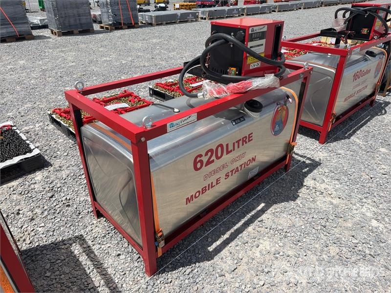 Yuni D620DC 620 L Skid Mounted Stainless Steel Diesel 6 Fuel and additive tanks