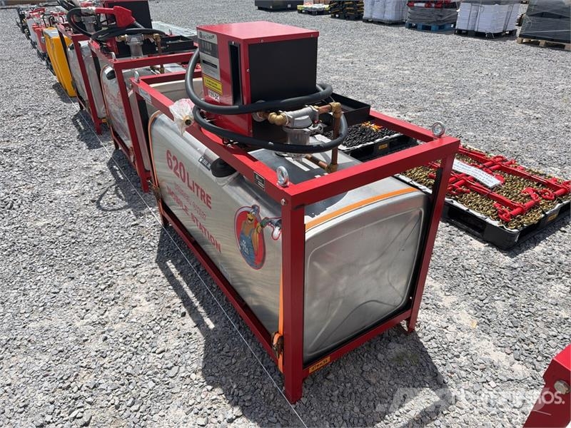 Yuni D620DC 620 L Skid Mounted Stainless Steel Diesel 6 Fuel and additive tanks