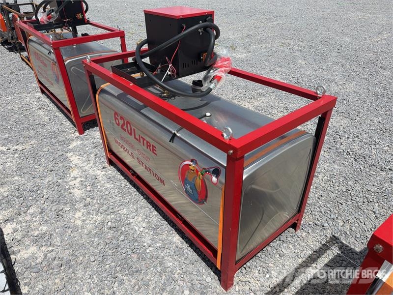 Yuni D620DC 620 L Skid Mounted Stainless Steel Diesel 6 Fuel and additive tanks