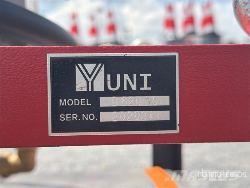 Yuni D620DC 620 L Skid Mounted Stainless Steel Diesel 6 Fuel and additive tanks