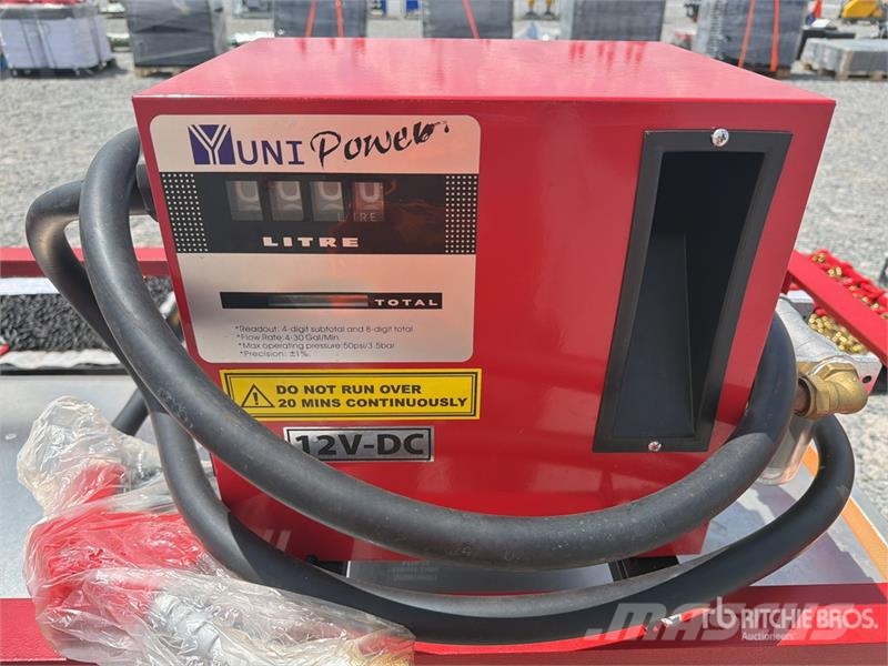 Yuni D620DC 620 L Skid Mounted Stainless Steel Diesel 6 Fuel and additive tanks