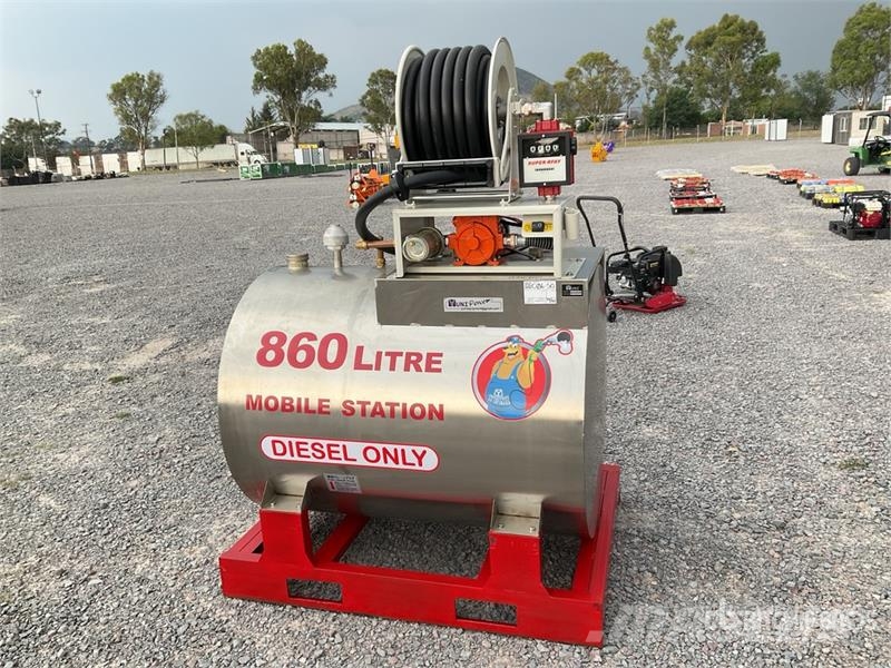 Yuni D860DC 860 L Skid Mounted Steel Diesel Tanque para Üzemanyag- és adaléktartályok