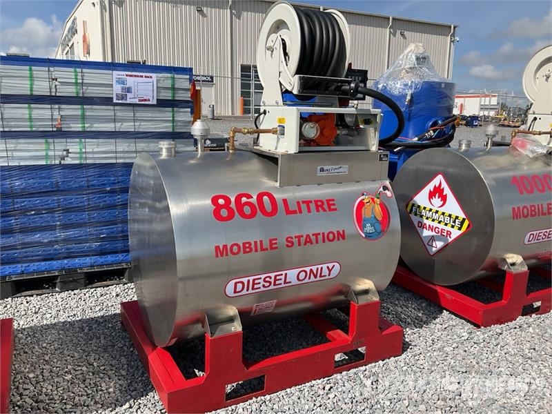 Yuni D860DC 860 L Skid Mounted Steel Diesel 860 Liter w Fuel and additive tanks
