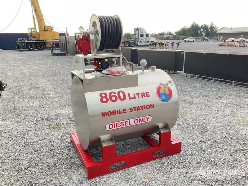 Yuni D860DC 860 L Skid Mounted Steel Diesel Tanque para Üzemanyag- és adaléktartályok